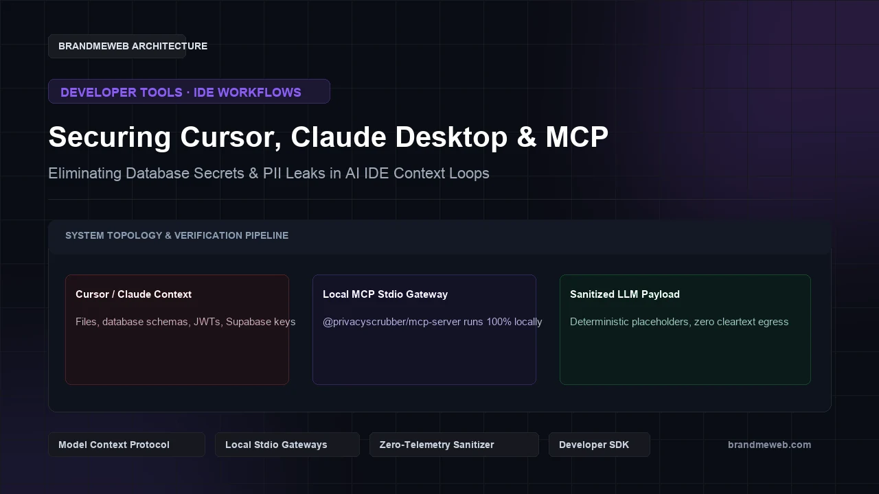 Безопасность Cursor, Claude Desktop и MCP агентов: Защита исходного кода и данных клиентов в AI-разработке - BrandMeWeb