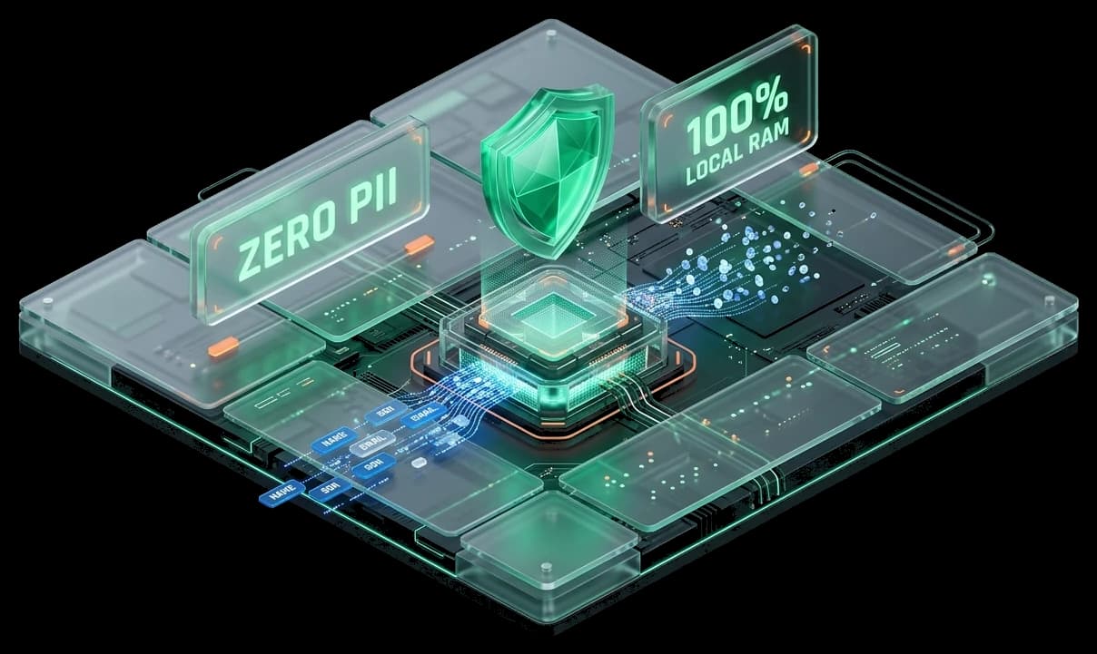 Privacy Scrubber – Zero-Trust PII Sanitizer - BrandMeWeb Case Study