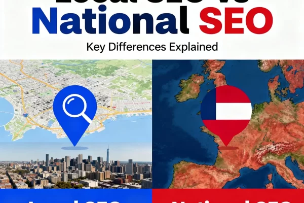 Local SEO vs National SEO