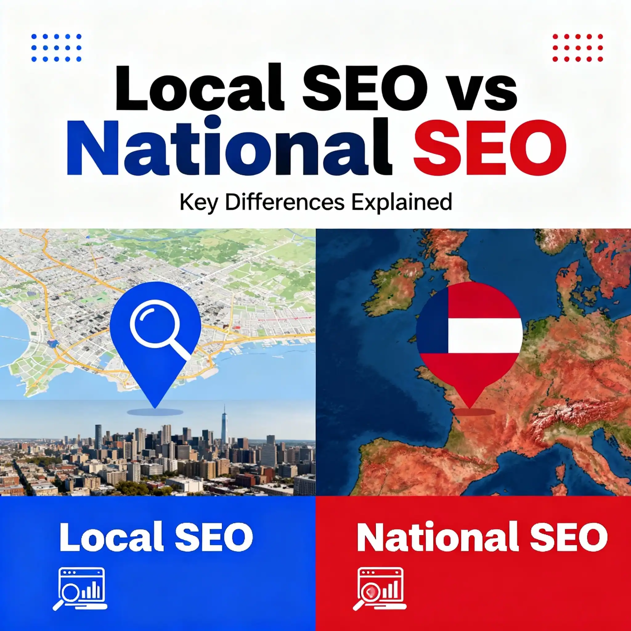 Local SEO vs National SEO